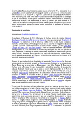 Independencia de méxico