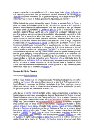 Independencia de méxico