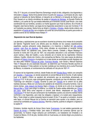 Independencia de méxico