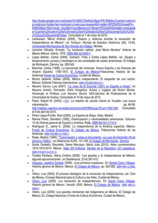 Independencia de méxico