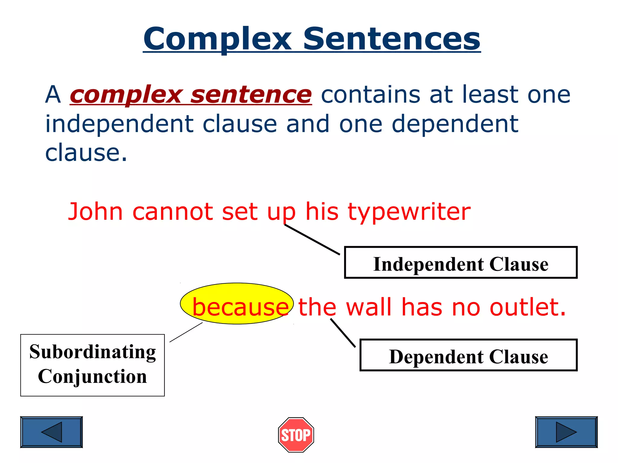 Independent clause and dependent clause | PPT