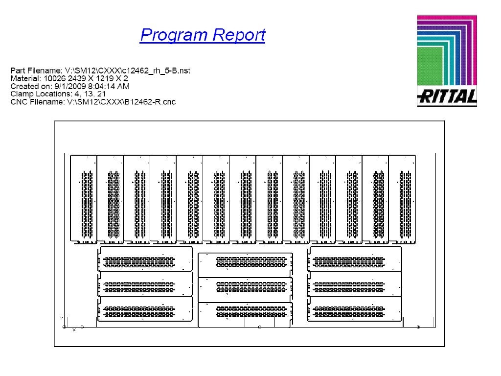 Independent Cnc Programmer setup sheets