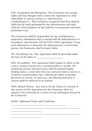 INDEPENDENT CONTRACTORWORKSHEET & AGREEMENTSPart I. Worksheet.docx