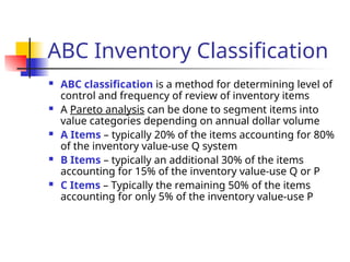 Comprehensive Guide to Independent Demand Inventory Management and ...