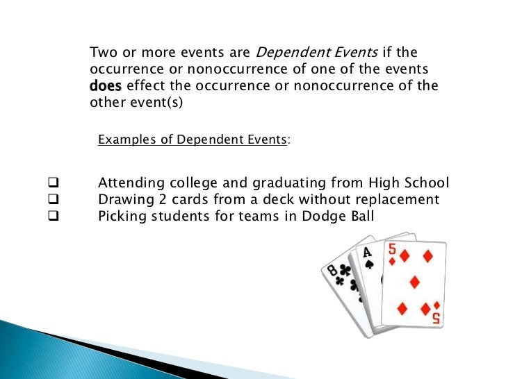 Independent or Dependant Probability