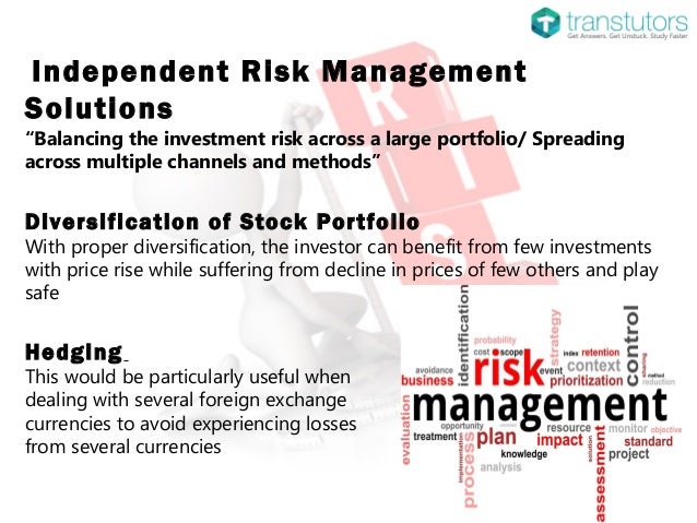 Independent Risk Finance