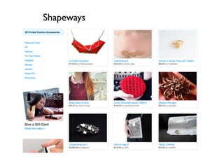 Shapeways
 