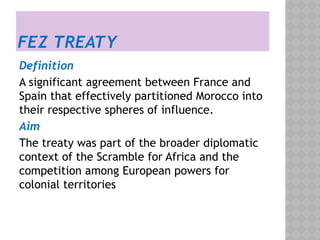 Fezz Definition independent struggle of Morocco: A African state.pptx