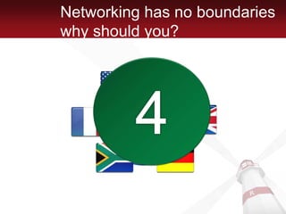 Networking has no boundaries why should you?4