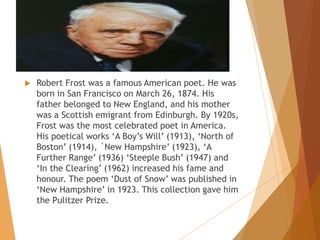 In depth Study of Robert Frost Poem X English.pptx