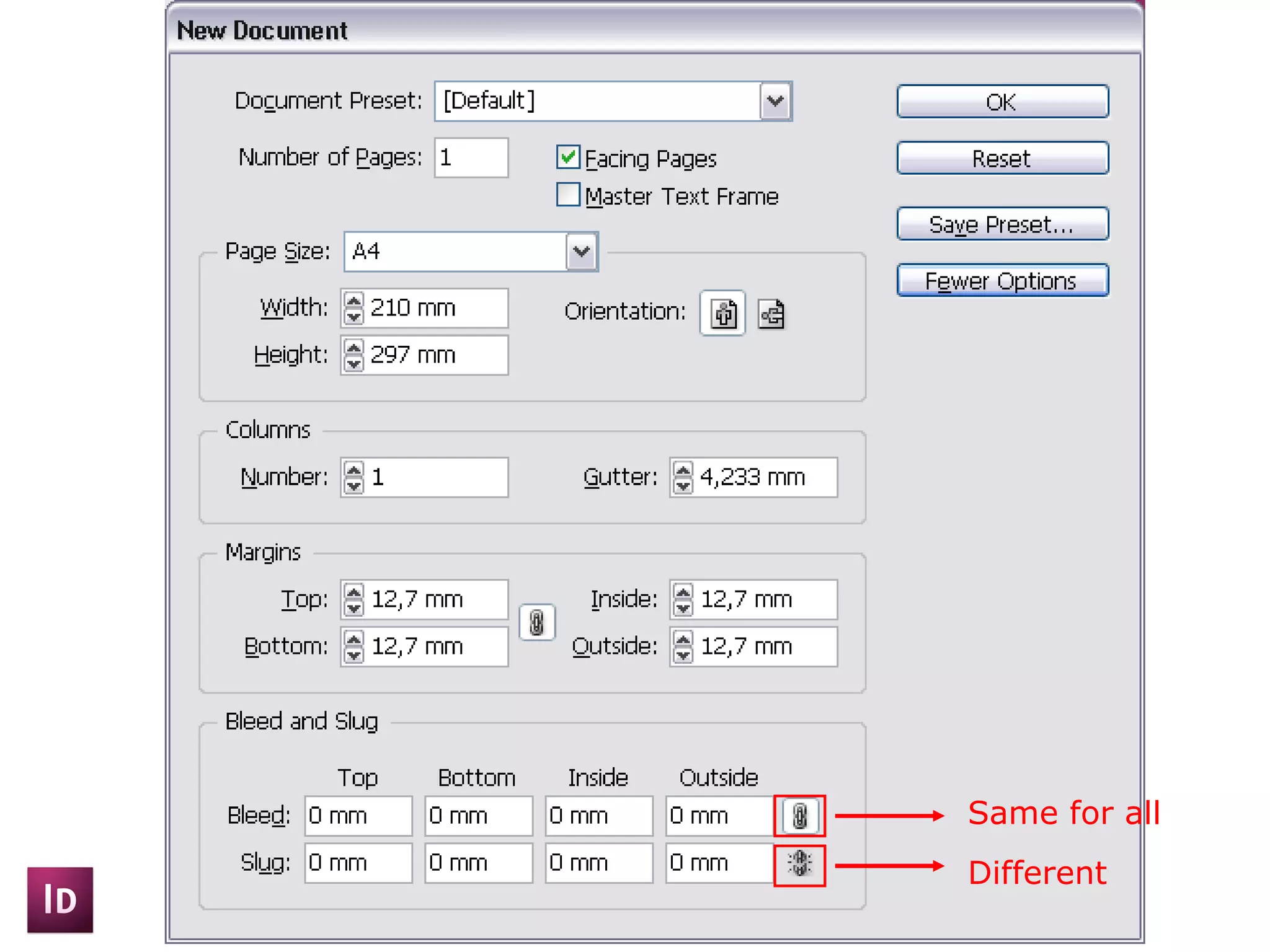Same for all Different 
