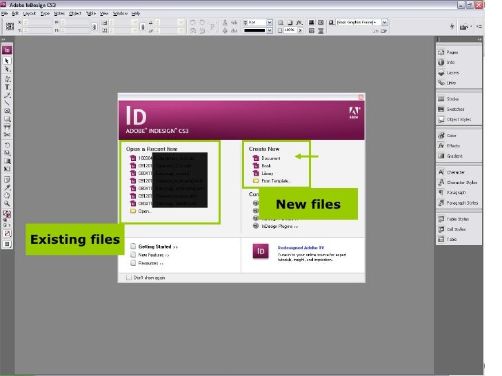 file extension for indesign