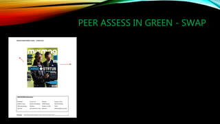 PEER ASSESS IN GREEN - SWAP