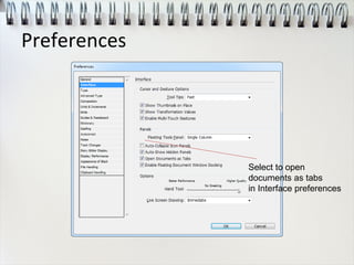 Changing Indesign Preferences InDesign intro | PDF