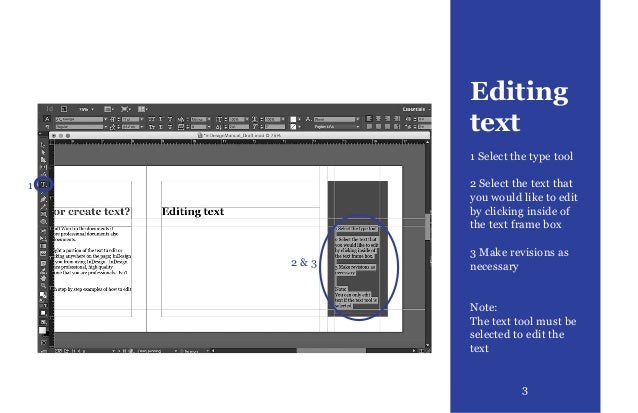Simple InDesign Manual