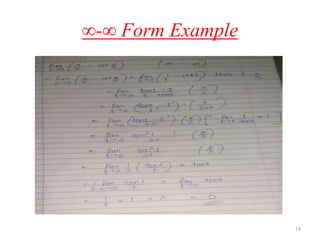 ∞-∞ Form Example
19
 