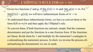 MAT221: CALCULUS II - Indeterminate Forms.pdf