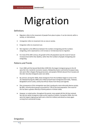 Revision notes SCLY1 | DOCX