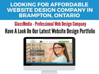 Affordable Website Design Services in Brampton