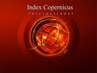 Index Copernicus
International