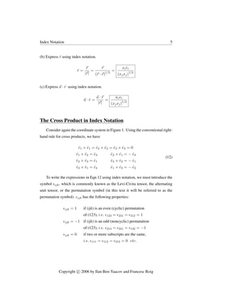 Index notation | PDF image.
