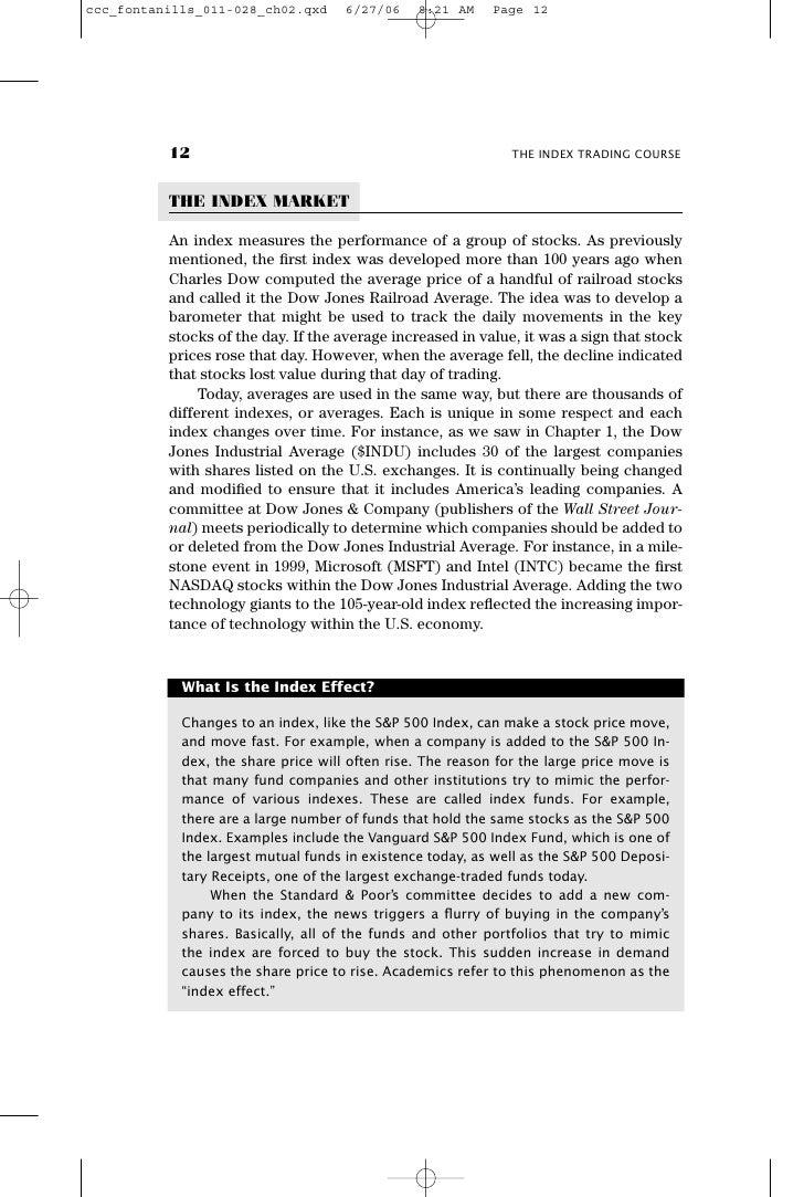 Trade options online george fontanills pdf