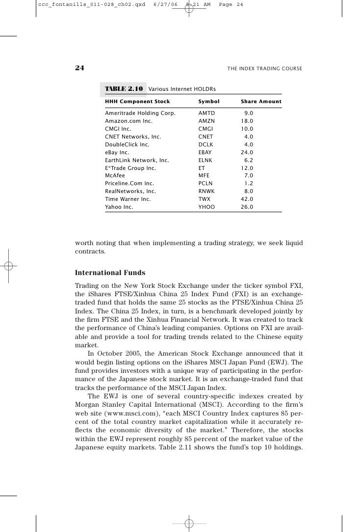 Stocks & stock market options trading course george a fontanills & tom gentile
