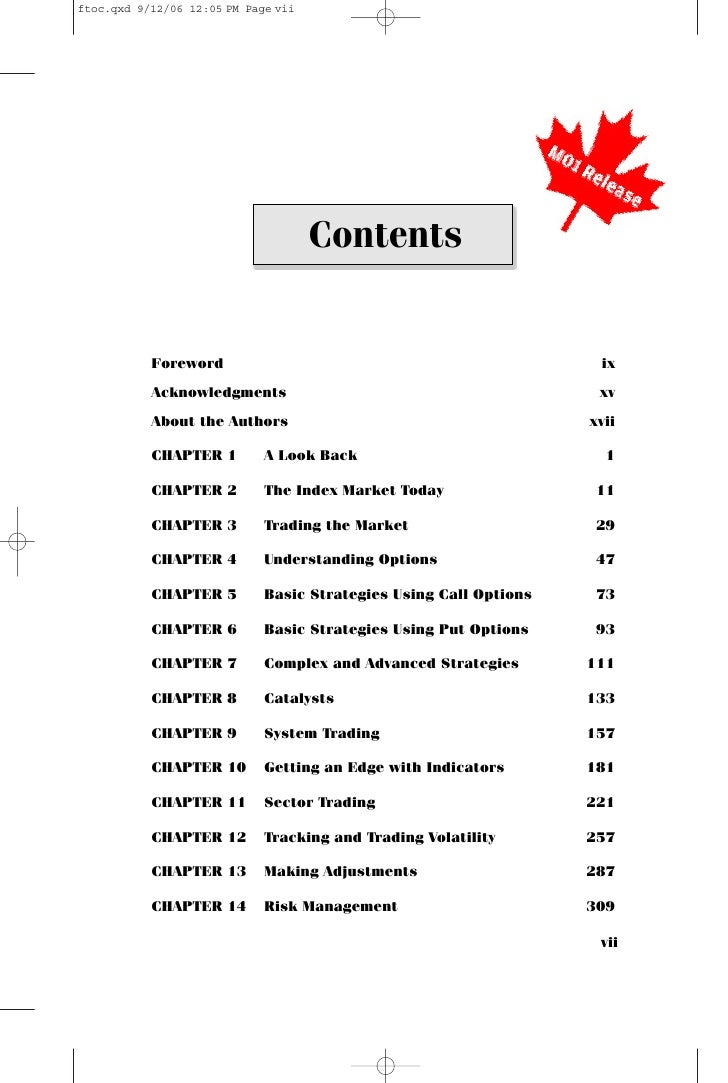 Trade options online george fontanills