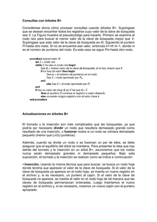 Indexacion asociacion