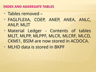INDEX AND AGGREGATE TABLES AND NON DISRUPTIVENESS.pptx