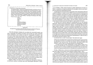 FIGURA 94
Exemplo de um romance indexado com o emprego do método de Pejtersen
Reprodltzido de Pejtersefl e Austin (1933) com permi..ão de Emerald
BRANNER, H.C. Barnet leger vedsrranden
Descrição psicológica: Depois de um casamento fracassado, um homem se isola em
um chalé de veraneio, vivendo lima profunda crise. Encontra duas pessoas, que so-
bre ele exercem influência. Época: década de 1930. Lugar: Dinamarca, um chalé de
veraneio à beira-mur. Ambiente social: Classes médias. Cognição/ill/ormação: fi rela-
ção entre as experiências da infància e os medos e fracassos matrimoniais da vida
adulta. Perspectiva psicoanalítica.. Legibilidade: Dittcil. Tipos usados na composiçào:
Graúdos. Forma: Diório. Dados bibliogr.: Copenhague: Povl Branner, 1937.-379 p.
Pontos de acesso: 1930-1939
Diários
Depressão
Medo
Culpa
Descrições psicológicos
Problemas de identidade
Problemas psicológicos
Repressão
Uma das principais vantagens de um método tão estruturado quanto esse
para a indexação da literatura de ficção é que permite que sejam realizadas
buscas adotando-se uma espécie de modo de comparação de padrões', que
serve para muitos leitores que desejam livros 'similares' a um que tenham lido
recentemente. Os critérios pelos quais as obras de ficção são procuradas pelos
usuários de bibliotecas são mais pessoais e idiossincráticos do que os critérios e
as características comumente associados às buscas por assuntos em bases de
dados bibliográficos que abranjam, por exemplo, 8l1igos de periódicos. Embora
isso apresente ÍInpol1antes desafios para quem projeta sistemas de recuperação,
também sugere enfoques inovadores do problema da recuperação da informa-
ção. Imagine-se uma base de dados de biblioteca pública que armazenasse infor-
mações sobre as obras de ficção.retiradas por empréstimo por cada cliente. Seri-
am, então, desenvolvidos programas que identificariam grupos (talvez pares) de
clientes que tivessem muitos livros em comum. Essa informação, em seguida,
seria utilizada para gerar listas de sugestões de leitura para os usuários da biblio-
teca. Por exemplo, se o Usuário A tomou emprestados os itens a, b, c, d, e, e o
Usuário B tomou emprestados a, d, e e (, talvez A viesse a se interessar pela exis-
tência de fe B pela existência de b e c. O sistema de Pejtersen permite, de fato,
realizar buscas por 'livro-modelo', isto é, localizar um romance 'similar' a outro
que foi considerado divertido. 'Similar' poderia ser em termos de cenário, tema,
ponto de vista do autor, experiência emocional, e assim por diante.
Beghtol (1994) é um tanto crítico do esquema de indexação de Pejtersen,
revindicando melhores resultados para uma classificação alternativa e muito
DA INDEXAÇÃO E REDAÇÃO DE RESUMOS DE OBRAS DE FiCÇÃO 207
anterior (Walker, 1958), embora baseada na análise detalhada de um único ro-
mance, e propondo um esquema minucioso de sua p(ópria autoria, que empre-
vava um método de classificação facetada.
b A publicação da American LibralY Association sobre inde~açãode obras de
criação (Guidelines on sub}ec! access, 2000) é menos uma séne de dlretTlzes do
que um vocabulário, em formato de tesauro, porém baseado nos. cabeçalhos_de
assuntos da Libral)' of Congress, que pode ser empregado para mdexar ficçao,
peças de teatro e outros gêneros. O vocabulário abrange ap~nas ~ipos de obr~s
(por exemplo, poesia histórica, filmes de horror, rom~nces hIstÓrICOs); os usua-
rios são encaminhados a outras fontes, a fim de verIficar a forma correta dos
nomes dos personagens, dos nomes de lugares e outros pontos de acesso.
As diretrizes que realmente aparecem na publicação da ALA são bastante
imprecisas. Além de termos para formas, as diretrizes contemplam a atribuição
de termos para personagens, ambientes e 'tópicos'. O ambiente refere-se tanto a
lugares quanto a períodos, e devem ser adotados subcabeçalhos de forma (por
exemplo, Paris (França) - Poesia). As diretrizes especificam que os nomes de
Personaoens fictícios e lendários (ao contrário de pessoas reais) somente devem
b • b
ser usados uquando surgirem com destaque em três ou mais obras". Em ora um
indexador relativamente culto provavelmente saiba que Sherlock Holmes e
Nam-ia aparecem em muitas obras, como poderia alguém saber que um detetive
ou um lugar menos famosos se encontram em pelo menos três obras, a menos.que
esse alguém tivesse à mão várias dessas obras imediatamente. E, além do maIS, o
que há de tão especial no número três'?
As diretrizes da ALA sobre acesso tópico' são ainda mais vagas:
Atribua tantos cabeçalhos tópicos quantosforem justificáveis pelos assuntos da obra.
As sobrecapas dos livros e as recensões são uma boa fonte de informação para
identificar de que trata uma obra. Caso não existam, llma técnica muitas vezes
eficiente é 'passar os olhos' no texto para identificar seu conteúdo tópico.
Os temas de obras de ficção, identificados na crítica literária, podem ser ex-
pressos com cabeçalhos dos /,CSH representativos de qualidades ou conceitos. Uma
vez, porém, que os I.CSH foram projetados para indexação de obras que não são fic·
ciOliais, são comparativamente poucos os cabeçalhos que se prestam a tal fim (p. 47).
De fato o folheto da ALA não serve a nenhum propósito útil, pois as diretrizes
são muito ;aoas e há um tesauro mais completo e melhor (Olderr, 1991).
Em nove:;bro de 1991, o GClC e a Library ofCongress deram início a uma
experiência de catalogação cooperativa de assuntos em ~extos d~ ficç~~, ?rama-
turoia e outras obras de criação. Várias bibliotecas públIcas e ul1lversItanas par-
tici~aram do OCLC/LC Fiction Project contribuindo para a complementação de
registros MARC de um conjunto de itens selecionados. Foram a eles acrescen-
tados termos relativos tanto a gênero quanto a assunto (cabeçalhos de assuntos
LC). Mais de 15 000 registros LCMARC foram complementados pelo OCLC e as
bibliotecas participantes. Alem disso, foram também complementados registros
INDEXAÇÃO E RESUMOS: TEORIA E PRÁTICA
206
 