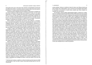 seria quase certo que os onze itens úteis estariam acompanhados de toda uma
muralha de itens inúteis. O problema está em recuperar tantos itens úteis quantos
for possível, e o menor número possível de itens inúteis.
O menor dos dois retângulos internos da figura 2 representa os resultados de
uma busca realizada na base de dados, que recuperou 57 itens, seis dos quais
foram úteis e 51 inúteis. A relação entre itens úteis e o total de itens recuperados
(6/57 ou cerca de 10% neste caso) é comumente denominada coeficiente de
precisão. O índice empregado habitualmente para expressar a extensão com que
todos os itens úteis são encontrados é o coeficiente de revocação. No presente
exemplo, o coeficiente de revocação é de 6/ll ou cerca de 54%.
Nessa situação, provavelmente seria preciso, para melhorar a revocação,
fazer uma busca mais genérica. Essa busca é representada pelo maior dos dois
retângulos internos. Ao fazer a busca de modo mais genérico, aumentou-se a
revocação para 8/11 (73%), mas a precisão caiu ainda mais para 8/l12, ou cerca
de 7%. Uma caracterfstica lamentável, inerente à recuperação da informação, é
que uma melhoria da revocação em geral implica perda de precisão e vice-versa.
A figura 2 sugere outro fenômeno. Talvez fosse possível fazer uma busca
suficientemente genérica para localizar todos os itens úteis (isto é, alcançar
100% de revocação); entretanto a precisão seria provavelmente inaceitável.
Ademais, quanto maior for a base de dados, menos aceitável será uma baixa pre-
cisão. Ernbora o usuário esteja qisposto a examinar, por hipótese, 57 itens, a fim
de encontrar seis que lhe sejam úteis, talvez se sinta muito menos inclinado a
examinar 570 resumos para encontr.ar 60 que sejam úteis. Em bases de dados
muito grandes torna-se, pOlianto, progressivamente mais difícil alcançar um
nível de revocação aceitável com um nível de precisão satisfatório, uma situação
que chegou a um ponto crítico quando se procura informação na internet.
Neste livro emprego o termo revocação [recaI!] para designar a capacidade
de recuperar documentos úteis, e precisão para designar a capacidade de evitar
documentos inúteis. Existem outras medidas do desempenho para buscas reali-
zadas em bases de dados (ver, por exemplo, Robeltson, 1969), algumas das
quais são matematicamente mais exatas, porém a revocação e a precisão COI11-
põemo quadl'o geral e ainda parecem ser as medidas óbvias a serem utilizadas
para expressar os resultados de qualquer busca que simplesmente divida uma
base de dados em duas partes (recuperados e não recuperados).*A figura 1deixa
evidente que são muitos os fatores que determinam se uma busca numa base de
dados é ou não bem sucedida. Entre tais fatores encontra-se a cobertura da base
de dados, sua política de indexação, sua prática de indexação, sua política e
prática de redação de resumos, a qualidade do vocabulário empregado na inde-
xação, a qualidade das estratégjas de busca, e assim por diante. Este livro não
enceta qualquer esforço no sentido de tratar de todos esses fatores (ainda que
todos estejam inter-relacionados), mas se concentra nas atividades impOliantes
de descrição do documento OLl, pelo menos, aquelas que dizem respeito ao
conteúdo dos documentos.
Em princípio, a base de dados representada na figura I poderia ser a totali-
dade do conteúdo da Rede Mundial (World Wide Web) (doravante denominada
simplesmente a Rede). No entanto, o diagrama não representa a situação da Rede
tão bem quanto representa bases de dados, como o catálogo de uma biblioteca
universitária ou uma base de dados de registros bibliográficos de aliigos de
periódicos, como a base de dados MEDLlNE da National Library of Medicine.
Uma vez que qualquerorganização ouqualquer pessoa pode criar uma página na
Rede, não está em causa nenhum processo de seleção real. Adernais, embora os
sítios da Rede possam incluir algum tipo de dado descritivo sobre seu conteúdo
(normalmente denominados 'metadados'; vera nota que precede imediatamente
este capítulo), muitos não o· fazem, e os dados descritivos são parte integrante
das próprias páginas da Rede, não se encontrando numa base de dados separada.
Além do que, a indexação e a elaboração de resumos de conteúdos da Rede por
seres humanos constituem mais a exceção do que a regra, de modo que a maior
palie das buscas ali feitas ocorre no texto integral dos sítios acessados por deter-
minado mecanismo de busca. Nos casos em que são realizadas operações de
indexação ou resumo, o provável é que sejam efetuadas 'automaticamente' por
meio de várias etapas de processamento infonnatizado. Esses procedimentos
automáticos, junto com as buscas em textos completos e o caso específico da
Rede, são tratados nos capítulos finais deste livro. Embora a figura I não
corresponda exatamente à situação encontrada na Rede, a figura 2, sim. Isto é, o
problema de busca mostrado ali é igualmente peliinente às buscas feitas na Rede,
exceto que multiplicada por ordens de grandeza.
4 lNDEXAÇÃO E RESUMOS: TEORIA E PRÁTICA
r
I
1. INTRODUÇÃO 5
'" Uma busca que classifique os resultados em ordem de 'relevância provável' exige lima medida
um tanto diferente, a qual, com efeito, compara a c1assi11cação [rankil1g] obtida com uma c1ns-
siticação ideal.
 