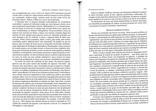 dica exemplificados por LEXIS e WESTLAW. Myers (1973) apresentou uma útil
revisão sobre o estado dos conhecimentos relativos à busca em textos jurídicos
por computador. Embora antigo, continua sendo um bom relato acerca dos
princípios básicü"s. Dabney (1986) serve como uma atualização.
A distinção entre os sistemas baseados essencialmente em vocabulários
controlados e registros de indexação criados por seres humanos (muitas vezes
equivocadamente denominados sistemas 'bibliográficos') e os sistemas basea-
dos em buscas no texto tem se tornado cada vez mais difusa com o passar dos
anos. Gradualmente, os sistemas 'bibliográficos' foram permitindo a busca de
palavras que ocorriam nos títulos e, depois, nos resumos, enquanto alguns dos
sistemas de texto integral acrescentavam termos de indexação atribuídos por
seres humanos a fim de melhorar o acesso, e algumas bases de dados (por
exemplo, INSPEC) foram projetadas, desde o início, para incluir tanto termos
controlados quanto 'palavras-chave' não controladas. Na medida em que um
número cada vez maior de textos tornou-se disponível em formato eletrônico,
como subproduto de atividades de editoração ou disseminação, a busca em textos
de resumos passou a ser um lugarwcomum, e a busca em textos completos ultra-
passa hoje as fi'onteiras do direito:jornais, revistas de cunho popular, periódicos
científicos, enciclopédias e outras fontes encontram-se agora acessíveis em for-
mato de texto completo. Os sítios da Rede da internet consistem majoritariamente
em texto, de modo que uma verdade indubitável é que as buscas em textos
superam hoje grandemente as buscas que envolvem vocabulários controlados.
As buscas em textos são realizadas de dois modos. No primeiro método,
palavras que não sejam comuns são incluídas em arquivos 'invertidos', que
mostram, para cada palavra, qual o documento em que ela aparece (e fi'eqilen-
temente sua posição exata nesse documento). A busca é realizada nesses índices
(os quais, no trabalho originalmente desenvolvido em Pittsburgh, eram denomi-
nados 'concordâncias') ao invés de ser realizada no próprio texto. Aoutra alterna-
tiva é efetuar uma busca seqüencial no texto, palavra por palavra, sem utilizar
qualquer índice. Esta era a técnica comumente empregada para prestar serviços
de Disseminação Seletiva de Informações (DSi) a paliir de bases de dados, antes
de estarem amplamente difundidos os sistemas em linha. Quer dizer, os perfis
de interesses de usuários, que se achavam armazenados, eram comparados com
atualizações periódicas da base de dados (palavras nos Hh.los 011 resumos). Este
método 'caudaloso' de buscas em textos era mais atraente no caso de aplicações
de OSI do que em buscas retrospectivas devido a que o volume de texto a ser
examinado em qualquer momento é muito menor na DS!. "Mais tarde, contudo,
foram desenvolvidos computadores especializados que podiam fazer buscas em
textos de modo tão rápido que se tornaram bastante viáveis as buscas 'caudalosas'
até mesmo em bases de dados muito grandes. Por exemplo, o Fast Data FindeI'
(Yu et aI., 1987) alegava qlle realizava buscas em textos à velocidade de 12,5
milhões de caracteres por segundo, o que equivale a cerca de 12,5 romances de
500 páginas a cada segundo.
253
252 INDEXAÇAo E RESUi-fOS: TEORIA E PRÁTICA 14. BUSCAS EM TEXTOS
Embora o método 'caudaloso' não seja conceitualmente diferente do método
de índice inveliido, possui, de fato, algumas características melhoradas. Por
exemplo, é muito mais fácil realizar buscas com 'fragmentos' de palavras, principal-
mente seqüências de caracteres que ocorram no meio ou no fim de um vocábulo.
Os mecanismos de busca que foram desenvolvidos na internet funcionam
por intermédio da compilação de 'índices' de textos presentes nos vários sítios
e não passam de arquivos iriveliidos convencionais.
Recursos auxiliares de busca
Mesmo nos primórdios das buscas em textos, vários recursos au~ilia~·es.j.á
haviam sido desenvolvidos para ajudar quem realizava as buscas. O mais prumtl-
vo deles é a apresentação (ou salda impressa) em ordem alfabética das palavras
'sionificativas' que ocorrem na base de dados, com lima indicação da freqUênclU
co~ que cada uma delas ocorre. Também era comum algum tipo de indicador
de distância entre as palavras (operador métrico). A capacidade de especificar a
proximidade entre duas palavras é particularmente útil em buscas em ?ases de
dados de textos completos onde palavras que ocorrem em parágrafos diferentes
podem não estar de modo algum relacionadas diretamente entre si.
Talvez o recurso auxiliar mais poderoso das buscas em linguagem natural
seja a capacidade de realizá-Ias em partes de palavras - quer dize~·,.fazer seu
truncamento ou efetuar buscas com fragmentos de palavras. A utilidade das
buscas com fragmentos de palavras foi analisada por Williams (1972). Os pro-
gramas de computador mais flexíveis permitem que se façam buscas C?l"? ~ual­
quer fragmento: tnmcamentÇ> à direita (por exemplo, todas as palavra~ iniCIadas
com 'candens'), truncamento à esquerda (todas as palavras que terminam co~n
'micina'), truncamento com' infJxos' (especificam-se o começo e o fim mas nao
o meio da palavra), ou qualquer combinação posslvel desses recursos (por
exemplo, todas as palavras que incluam a cadeia de caracteres 'magnet', mde-
pendentemente de onde apareça). Embora sejam potencialmente úteis em todos
os campos do conhecimento, as buscas com fragmentos de palavras parec~1l1 ter
mais utilidade em ciência e tecnologia, onde a linguagem costuma ser mais pre-
visíveL Em certo sentido, esse recurso permite que se compense a ausência de
um vocabulário controlado mediante a formação de classes úteis de palavras
numa estratégia. Assim, as buscas com o radical 'condens' provavelmente possibi-
litarão a recuperação de um grupo de documentos que terão algo a ver com
condensadores e condensação; buscas com o sufixo 'micina' resultarão em docu-
mentos que tratam de antibióticos; e buscas com 'tri...cobaltato' (infixo não es-
pecificado) recuperarão uma família de compostos químicos afins.
As buscas com fragmentos de palavras oferecem alguns recursos do tesauro
convencional,- mas o fazem quando da saída, ao invés do controle feito na etapa
de entrada. Por exemplo, a possibilidade de buscas com os sufixos 'bióticos Oll
iUna ou micina ou ciclina ou.mixina' quase equivale a uma entrada 'antibióticos'
 