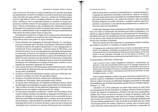 teste consistia em 542 artigos no campo da eletrônica e 97 questões formuladas
por pesquisadores. Fizeram-se avaliações no sentido de determinar quais artigos
eram relevantes para quais questões. Tomou-se o cuidado de estabelecer algum
nível de 'equivalência' entre as estratégias adotadas nas várias modalidades de
busca. Verificou-se que a recuperação baseada no rascunho de tesauro pro-
porcionou resultados melhores do que qualquer uma das outras modalidades de
busca. Todavia, recomendava-se que a atribuição pelos indexadores de termos
da linguagem livre, que haviam ficado em segundo lugar quanto ao desempenho,
deveria ser o método adotado. A base de dados INSPEC incorporou posterí0l111ente
tanto termos de tesauro quanto termos de texto livre.
Em importante estudo, Keen e Digger (1972) compararam o desempenho de
vários tipos de vocabulários no campo da ciência da informação. As principais
características desse teste podem ser assim resumidas:
1. Foram utilizadas cinco linguagens de indexação diferentes: UL, uma lingua-
gem pós-coordenada, não-controlada, construída por indexadores mediante
a seleção de palavras dos próprios documentos; CT, uma linguagem pós-co-
ordenada de 'termos comprimidos', contendo menos de 300 termos, com
estrutura de tesauro; pre-HS, uma Iinguagern pré-coordenada, hierarquicamen-
te estruturada, na forma de um esquema de classificação facetada; HS, uma
linguagem hierarquicamente estruturada (o esquema de classificação é modi-
ficado de modo a permitir que seja utilizado de maneira pós-coordenada);
pre-RI, uma linguagem pré-coordenada na qual os termos da classificação
hierárquica são combinados em locuções de indexação ('analetos') com o
emprego dos operadores relacionais de Farradane.
2. Uma coleção de teste de 800 documentos sobre biblioteconomia e ciência
da informação foi indexada pelos dois pesquisadores, que utilizaram cada
um dos cinco vocabulários.
3. Os fndices criados eram inteiramente manuais, sendo que o índice pós-coor-
denado foi montado com fichas de coincidência óptica.
4. Sessenta e três pedidos de buscas, obtidos junto a bibliotecários e outros es-
pecialistas em informação, foram processados nesses índices.
5. As buscas foram realizadas por 19 estudantes de biblioteconomia e ciência
da informação, que empregaram um plano experimental de quadrado latino.
6. Vinte auxiliares de ensino da área elaboraram julgamentos de relevância dos
pedidos do teste em relação a cada documento da coleção.
7. Os testes foram realizados com diferentes 'versões' dos cinco índices. Essas
versões refletiam mudanças introduzidas na linguagem de indexação ou na
polftica de indexação. As principais varíáveis assim examinadas foram o
efeito da exaustividade da indexação (isto é, o número de termos atribuidos
por documento), a especificidade do vocabulário, diferentes métodos de co-
ordenação dos termos no momento da busca, o grau em que os termos são
interligados (por remissivas ou estrutura hierárquica) num vocabulário;
262 INDEXAÇÃO E RESUWrOS: TEORIA E pRÁncA 14. BUSCAS EM TEXTOS 263
união de tenllOS afins no momento da indexação (isto é, Icompartimentagem'))
o emprego dos operadores relacionais e a provisão de Icontexto' no arquivo
de buscas (quem realiza a busca num índice de coincidência óptica é remetido,
pelo número do documento, a um larquivo de contextos' onde uma entrada
de Indice alfabético em cadeia representa o conteúdo temático especifico
estudado no documento, o que equivale aproximadamente ao contexto pro-
vido Ilum indice pré-coordenado).
As diferentes linguagens foram empregadas em diferentes comparações (quer
dizer, nem todas as comparações são relevantes para todas as linguagens), e se
utilizou em algumas dessas comparações um subconjunto de 241 documentos e
60 pedidos de buscas. Os resultados das diversas comparações são apresentados,
em sua maioria, sob a forma de coeficientes de revocação e números absolutos
de itens não-relevantes recuperados.
Talvez de maneira não muito imprevisível, essa pesquisa produziu resultados
que tendem a corroborar os resultados de estudos anteriores:
As linguagens não·controladas testadas tiveram, em geral, um desempenho tão bom
quanto o das linguagens controladas, ao proporcionar uma eficácia de recuperação
coerentemente boa e um desempenho de eficiência quejamais chegou a ser tão ruim
quanto o da pior linguagem controlada, nem tão bom quanto as melhores, e em
nenhum caso as diferenças toram estatisticamente importantes (volume 1, p. 166-167).
Os pesquisadores, além disso, afirmam que:
o que se prescreve para a melhor linguagem de indexação é, evidentemente, que
apresente a mais alta especificidade possivel sem ter de empregar dispositivos de
precisão que sejam mais complexos do que a simples coordenação (e com pO~lca ou
nenhuma pré-coordenação de termos). E, realmente, parece que as palavras SImples
da linguagem natural inglesa se aproximam da provisão desse nível ótimo de espe-
cificidade (volume I, p. 169).
Keen e Diooer cheoaram a sugerir que agora estava bem comprovado o ar-00 to .... ....
oumento coritra os vocabulários controlados, ao ponto de afirmarem que "estab
deve ser a última vez em que as tradicionais linguagens controladas de indexação
SãO hUÜlilhadas, pór ter ficado demonstrado que não oferecem vantagem alguma"
(volume I, p. 170).
Lancaster et a!. (1972) realizaram um estudo sobre buscas em linha feitas
por pesquisadores da área biomédica no Epilepsy Abstracts Retrieval System
(EARS). Seu objetivo era determinar a eficiência com que esses pesquisadores
podiam fazer buscas no texto de resumos no campo da epilepsia, tendo sido
efetuadas algumas comparações entre texto livre e termos controlados. Consw
tatouwse que, em 47 buscas) o emprego dos termos de indexação atribufdos pela
E-.:cerpta lYfedica proporcionou cerca de metade da revocação que fora obt~da
com as buscas feitas em resumos. Observe-se, contudo, que os resumos geral-
mente ofereciam muito mais pontos de acesso, de modo que a comparação foi
 