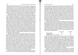 264
Termos controlados 56 74
Lingutlgem natural 78 63
Linguagem natural mais termos controlados 71 45
E, então, acrescenta que "para cada documento relevante recuperado pela lin-
guagem controlada, a linguagem natural sozinha recuperou 1,4, a linguagem
natural mais a linguagem controlada 1,6 [...r, o que é totalmente incompatível
com os valores de revocação/precisão apresentados. :Martin também esclarece
que as buscas em 'linguagem natural mais termo controlado'incluelllalgumas
que envolviam somente termos controlados (onde a pessoa que fazia a busca
não viu necessidade de adicionar a linguagem natural) e, portanto, "elas não
representavam todo o potencial de LC [linguagem controlada] mais LN [linguagem
natural]". As incoerências nos resultados e nas afirmações sobre eles, bem como
preocupações acerca das instruções passadas às pessoas que faziam as buscas,
lançam alguma dúvida sobre a validade dessa comparação.
Somente um estudo realizado durante esse perfodo afirma ter encontrado
resultados superiores para a indexação feita por seres humanos com o emprego
de um vocabulário controlado. Hersey et a!. (1971) utilizaram um subconjunto
da base de dados do Smithsonian Science Information Exchange (SIE, formada
quanto a linguagem natural foram utilizados tiveram um desempenho bem infe-
rior, tanto quanto à revocação quanto à precisão, do que as buscas que envol-
viam apenas linguagem natural. Isso é exatamente o oposto do que seria natural,
sendo difícil de explicar, principalmente porque essas buscas de 'modo conj1.ffito'
recuperaram duas vezes mais itens do que as buscas em linguagem natural.
Cleverdon não apresenta explicação para essa anomalia. Outra anomalia é que
as buscas em linguagem natural que contaram com a ajuda do 'arquivo de con-
ceitos associados' também tiveram desempenho bem inferior ao das buscas
realizadas com o emprego somente da linguagem natural. Isso também não é
explicado com clareza, ficando difícil para os leitores do relatório de Cleverdon
chegar a suas próprias conclusões, uma vez que o próprio 'arquivo de conceitos
associados' não é descrito completamente. Tudo que se pode conjeturar a partir
da descrição de Cleverdon é que esse arquivo resultou da Co-ocolTência de termos
nos titulas de documentos da coleção.
Trabalho posterior de Marlin (l980) oferece alguns esclarecimentos, mas,
por sua conta, aumenta ainda mais o mistério. Ele esclarece que o componente
de linguagem natural da base de dados consistia em palavras simples extraídas
por computador dos títulos e resumos e posteriormente revistas por seres humanos
a fim de eliminar 'palavras proibidas' e normalizar o vocabulário com a exclusão
de grafias e formas lexicais variantes. O arquivo de conceitos associados era um
arquivo das palavras~chave extraídas apenas dos títulos e que mostrava, para
cada um deles, as palavras-chave que ocorriam com maior freqüência nos títulos.
Martin resume os resultados assim:
265
Preciscio (%)Revocação (%)
14. BUSCAS EM TEXTOSlNDEXAÇÀÜ E RESUMOS: TEORIA E PRATICA
mais a respeito da extensão do registro do _que uma verdadeira comparação en-
tre buscas em texto livre versus buscas com termos controlados. Os pesquisadores
concluíram que a busca em texto resultou em melhor revocação devido a: a)
número de pontos de acesso, b) maior redundância, c) maior coincidência entre
os termos empregados pelos usuários e as palavras do texto, d) erros e inco-
erências na indexação feita por seres humanos, e e) termos de indexação coin-
cidentes entre si. Levantou-se a hipótese de que o desempenho melhoraria gran-
demente se algum tipo de tesauro de busca' fosse acrescentado ao sistema.
Utilizando documentos e questões reunidos por Lancaster na avaliação que
este efetuou sobre o sistema MEDLARS (Lancaster, 1968a), Salton (1972) apre-
sentou resultados que sugeriani que seu sistema SMART superaria em desem-
penho as dispendiosas atividades de indexação e controle de vocabulário asso-
ciadas ao MEDLARS. Essa comparação difere um pouco da comparação conVen-
cional de buscas em bases de dados que empregam linguagem natural e que
empregam vocabulários controlados. O SMART não funciona com base na álgebra
booleana, mas por meio de uma espécie de 'coincidência de padrões', em que
os textos dos resumos são cotejados com os textos dos pedidos feitos em lin-
guagem natural, e o usuário recebe um conjunto de opções de busca com variados
níveis de complexidade. Nos estudos de 8altol1, o SMART parecia superar o desem-
penho do MEDLARS somente quando se aplicava uma retroalimentação propor-
cionada pelo usuário. Ou seja, os usuários avaliavam os resultados preliminares
da busca e esta era repetida COm base na retroalimentação fornecida pelo usuário
a respeito da relevância. Isso suscita a questão de saber qual seria o desempenho
do MEDLARS se adotasse a retroalimentação de relevância. O SNlART voltará a
ser examinado no próximo capítulo.
Imp0l1ante estudo realizado nesse pedodo é fi'eqUentemente esquecido.
Cleverdon (1977) comparou buscas em linguagem natural e com termos conh'o-
lados nllln subconjunto da base de dados da NASA formado por 44 000 itens.
Foram realizadas buscas em linha em quatro centros em cada um dos quais se
faziam dez buscas. Cada busca era feita de um modo por uma pessoa e de um
modo diferente por uma segunda pessoa. As duas pessoas que realizavam a
busca sobre o mesmo assunt{), cada umade um modo diferente, primeiramente
analisavam a solicitação, a fim de chegar a um acordo sobre aquilo que o consu-
lente desejava. Essas modalidades de busca eram: a) somente em termos
controlados, b) linguagem natural dos títulos e resumos, c) termos controlados
combinados com linguagem natural, e d) linguagem natural com o auxílio de uma
lista de 'conceitos associados'. Constatou-se que as buscas em linguagem natural
resultaram numa revocação acentuadamente mais alta e pouco diferiam, quanto à
precisão, das buscas com termos controlados. A conclusão de Cleverdon, corre-
tamente, foi que a extensão do resumo fora a principal causa disso.
Infelizmente, o estudo de Cleverdon é prejudicado pelas deficiências formais
com que foi descrito. Por exemplo, as buscas em que tanto os termos controlados
 