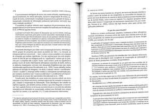 ,;. Em algumas aplicações de processamento de textos é necessário que ocomputador possa distin-
guir entre componentes lógicos do documcnto (por exemplo, titulo, resumo, texto principal, notas
de rodapé, tabelas, tiguras) e identitlcar relaçõcs entre eles (como fi ordem de leitura). Isso foi
denominado; de forma um tanto empoladn, 'compreensão do documento' (ver, por exemplo,
Semeraro et nl., 1994, e Proceedings afIlie Third 1111emafio1lal Conference, 1995).
o processamento inteligente de textos vem sendo utilizado, experimental ou
operacionalmente, em várias aplicações, inclusive categorização de textos, ex-
tração de textos, sumarização e ampliação [augmentation), geração de textos, e
recuperação otimizada da informação [enhanced information relrieval], bem
como tradução mecânica.*
O propósito de aplicar métodos mais complexos de processamento da lin-
guagem natural [PLN] às buscas em texto completo foi explicado por Sh·zalkoVski
et aI. (1999) da seguinte forma:
a principal motivação deste projeto foi demonstrar que um PLN robusto, ainda que
relativamente superficial, pode ctiudar a extrair uma melhor representação de docu-
mentos textuais para fins de indexação e busca do que quaisquer métodos baseados
em palavras simples ou seqüências de palavras comumente adotados em recupera.
ção estatística em texto completo. Isso se baseou na premissa de que oprocessamento
IingUístico pode descobrir certos aspectos semânticos do conteúdo dos documentos,
algo que a mera contagem de palavras não pode fazer, levando assim a uma repre-
sentação mais precisa (p. 113-114).
Importante abordagem para lidar com a recuperação de textos, utilizada por
vários grupos de pesquisas que atuam no âmbito do TREC, é a extração de
sintagmas [phrase extraction] ~ isto é, reduzir o texto completo a um conjunto
de sintagmas que tenham significado. Um dos motivos para isso está simples·
mente no f:1to de que um sintagma pode ser 'significativo' mesmo que as palaw
vras que o compõem não o sejam. Assim 'joint venture' pode ser significativo
porque ocorre de modo relativamente infreqüente numa base de dados, embora
as palavras componentes ocorram com demasiada fi<eqüência para que sejam
consideradas significativas (Strzalkowski et aI., 1999). Foram adotados muitos
métodos de extração de sintagmas. Um deles, o método' núcleo + modificador'
['head + modifier'l emprega análise sintática e subseqüente normalização para,
por exemplo, reconhecer que 'weapon proliferation' e 'proliftration ofweapons'
[proliferação de armas] são equivalentes (Strzalkowski et aI., 1999).
Grande parte dos trabalhos em curso nesta área procura reduzir um texto
completo a uma forma mais breve, mediante algum tipo de extração ou sumariza-
ção, yisando à recuperação da informação. Essas abordagens são tratadas no
capítulo seguinte, que também procura avaliar o que elas chegaram a concreti-
zar. Este capítulo limitou-se às buscas em textos de per si, ao invés dos métodos
automáticos de indexação ou sumarização, embora essa distinção nem sempre
seja fácil de manter, e os capítulos 14 e 15 estão intimamente relacíonados.
278 INDEXAÇÃO E RESUMOS; TEORIA E PRÁTiCA
279
14. BUSCAS EM TEXTOS
As buscas em textos baseiam-se, em geral, em textos el:l formato ~letrôn.ico
. dos a partir do teclado de um computador ou convel11dos do founato m~­
c~~~so p'or meio de leitoras de caracteres ópticos (embora possam tal1~bémd~rI­
~ar de entrada falada, como vimos no capítulo 13). AIglll~as pesqUlsa~ fOla~
feitas sobre buscas e recuperação de documentos manuscntos (~er, p~l exen -
pio, Perrone et aL, 2002), embora não haja clareza sobre quais serIam suas
aplicações potenciais.
o que foi concretizado?
Embora as revistas profissionais populares continuem ~ fazer afinnativas
bastante entusiásticas os autores sérios são muito mais reailstas acerca do ~ue
.~ f~i conquistado el; matéria de processamento automático de textos. Kl11ght
J d.
(1999), por exemplo, nos IZ que:
As aplicações de linguagem naturnl, como a tradução mecàni~a, reconh.e:ime(~to ~:
fala, recuperação da informação e sumarização, alcança~ hOJe um_a faixa ma~~r
usuários. Quem já usou esses produtos sabe quãO imperfeitos eles sao. Ape~ar .ISSO,
as pessoas os utilizam porque estão ansiosas em busca de soluçõ.es pa:a_OIgan:~at e
pesquisar aenorme quantidade de informações colocadas à sua dlsposlçao em In la,
em formalo textual (p. 58).
Voorhees (1999), que participou dos trabaUlos das TRECS~ural1te vários anos,
afirmou que as abordagens mais complexas da recuperaçao da mformação a
pat1ir de textos produziram resultados desapontadores:
Atualmente os métodos de recuperação de uso geral mnis bem-sucedidos SiãO os
métodos est'atísticos que tratam otexto como se não passasse de um_saco de pa ~VI:~
[ ] as tentativas para melhorar o desempenho da recuperaçao por mel?
~~~cessamento lingüistico mais complexo foram em grande parte mal-sl~edl~o7'
Na realidade, a menos que seja feito com cuidado, esse processamento po e re 31-
xar a eficácia da recuperação (p. 32).
No entanto, ela de fato sugere que os níveis mais elaborados de process~~nen:o
de textos podem ser úteis em atividades de perguntas e respostas e SUmaIIZaçaO
de documentos.
Strzalkowski et aI. (1999) salientam que:
até o emprego das mais rápidas ferramentas de análise sintática_está ~orçando grave-
mente os limites da praticabilidade de um sistema de recuperaçao da Il1[Orm;ção por
causa do aumento da demanda por potência e armazennmento (p. 117-118 .
Segundo eles, não passa de modesta a perspectiva de êxito de métodos mais
complexos de processamento de texto:
Aprincipal observação a fazer é que até agora não se comprovou que o proce~samelll'lo
_ - a [ ] para conseolllr me larde linguagem natural fosse tao etlcaz quanto se esperav ..., b
.,dexação e melhores representações com termos das consultas. O emprego de ter-
u , . d·r, d mes ou mesmo
moS lingüísticos, como expressões, pares de nucleo--mo I Ica or, no
 