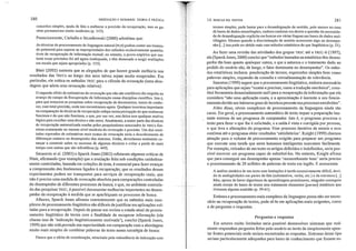 conceitos simples, ajuda de fato a melhorar a precisão da recuperação, mas os ga-
nhos permanecem muito modestos (p. 143).
Posteriormente, Carballo e Strzalkowski (2000) admitiam que:
As técnicas de processamento de linguagem natural (PLN) podem conter um tremen-
do potencial para superar as impropriedades dos métodos exclusivamente quantita-
tivos de recuperação de informação textual; no entanto, a prova empírica que sus-
tente essas previsões foi até agora inadequada, e têm demorado a surgir avaliações
em escala que sejam apropriadas (p. 155).
Blair (2002) sustenta que as alegaçães de que houve grande melhoria nos
resultados das TRECs ao longo dos anos talvez sejam muito exageradas. Em
particular, ele critica os métodos TREC para o cálculo da revocação (uma abor-
dagem que adota uma revocação relativa):
O segundo efeito de estimativas de revocação que não são confiáveis diz respeito ao
avanço do campo da Recuperação da Informação como disciplina científica. Isto é,
para que avancem as pesquisas sobre recuperação de documentos, temos de conhe-
cer, com total precisão, onde nos encontramos agora. Qualquer incerteza importante
na comparação de técnicas de recuperação solapa nossa percepção do que realmente
funciona e do que não funciona, o que, por sua vez, nos deixa sem qualquer motivo
lógico para escolher uma técnica e não outra. Atualmente, a maior parte das técnicas
de recuperação automatizada usadas pelos pesquisadores associados às TRECs funM
ciona exatamente no mesmo nível modesto de revocação e precisão. Um dos resul-
tados esperados de estimativas mais exatas de revocação seria o descobrimento de
diferenças maiores no desempenho dos sistemas. Então, deveríamos realmente co-
meçar a construir sobre os sucessos de algumas técnicas e evitar a perda de mais
tempo com outras que são infrutiferas (p. 449).
Saracevic et aI. (2003) e Sparck Jones (2003) refutaram algumas criticas de
Blair, afIrmando (por exemploYque a avaliação feita sob condiçães cuidadosa-
mente controladasJ baseada em coleções de testeJ é essencial para fazer avançar
a compreensão dos fenômenos ligados à recuperação; que os resultados desses
experimentos podem ser transpostos para serviços de recuperação reais; que
não é preciso uma medida de revocação absoluta para comparações controladas
do desempenho de diferentes processos de busca; e que, no ambiente controla-
do das pesquisas TRECJ é possível documentar melhorias impOItantes no desem-
penho da recuperação à medida que se aperfeiçoam os processos de busca.
Alhures, Sparck Jones afirmou coerentemente que os métodos mais com-
plexos de processamento lingüístico são difíceis dejustificar em aplicações vol-
tadas para a recuperação. Depois de passar em revista o estado atual do proces-
samento lingüístico de textos com a finalidade de rec·uperar informação (ela
chama issó de 'indexação Iingüisticamente motivada'), conclui (Sparck Jones)
1999) que não está provada sua superioridade em comparação com a abordagem
muito mais simples de combinar palavras do texto numa estratégia de busca:
Parece que °efeito de coordenação, otimizado pela redundância da indexação com
Perguntas e respostas
Em setores muito limitados seria possível desenvolver sistemas que real-
mente respondam perguntas feitas pelo usuário ao invés de simplesmente apon-
tar fontes potenciais onde seriam encontradas as respostas. Sistemas desse tipo
seriam particularmente adequados para bases de conhecimento que fossem es-
termos simples, pode bastar para a desambiguação de sentido, pelo menos no caso
de bases de dados monolíngües, embora continue em aberto a questão da necessida-
de de desambiguação explícita em buscas em várias Ifnguas em bases de dados mul-
tilíngües. Mesmo quando a discriminação de sentido acrescenta algo ao desempe-
nho [...] isso pode ser obtido mais com métodos estatísticos do que IingUísticos (p. 21).
Ao fazer uma revisão das atividades dos grupos TREC até a TREC-6 (1997),
ela (Sparck Jones, 2000) conclui que "métodos baseados na estatística têm desem-
penho tão bom quanto quaisquer outros, e que a natureza e o tratamento dado ao
pedido do usuário são, de longe, o fator dominante no desempenho". Os méto-
dos estatísticos incluem ponderação de termos, expressões simples bem como
palavras simplesJ expansão da consulta e retroalimentação de relevância.
Smeaton (1999) sugere que o processamento IingUístico, embora necessário
para aplicações que sejam "exatas e precisas) como a tradução mecânica"J cons-
titui ferramenta demasiadamente sutil para a recuperação da informação que ele
considera "não uma aplicação exata, e a aproximação é inerente a seu funcio-
namento devido aos inúmeros graus de incelteza presente nos processos envolvidos".
Além disso, níveis complexos de processamento da linguagem ainda são
caros. Em geral, o processamento automático de texto requer a preparação bas-
tante extensa de um programa de computador. Isto é, o' programa processa o
texto para fazer o que lhe é solicitado, e a saída é vista e corrigida por pessoas,
o que leva a alterações do programa. Esse processo iterativo de ensaio e erro
continua até o programa obter resultados 'satisfatórios'. Knight (1999) chamou
atenção para o volume de processamento exigido para preparar um programa
que execute uma tarefa que seres humanos inteligentes executam facilmente.
Por exemplo, retirados de um texto os m1igos definidos e indefinidos, seria pos-
sível escrever um programa capaz de substituí-los. No entanto, Knight afirma
que para conseguir um desempenho apenas 'razoavelmente bom' seria preciso
o processamento de 20 milhões de palavras de texto em inglês. E acrescenta:
A análise sintática de um texto sem limitações é tarefa excessivamente dif1cil, devi·
do às ambigüidades em partes da tàla (substantivo, verbo, etc.) e da estrutura [...]
Mas, apesar de haver algoritmos de aprendizagem promissores, ninguém conseguiu
ainda extrair de bases de textos sem tratamentoelernentos (pal'ses] sintáticos que
tivessem alguma exatidão (p. 59-61).
Embora o processamento mais complexo da linguagem possa não ser neces-
sário na recuperação de textos, pode sêMlo em aplicações mais exigentesJ como
a de perguntas e respostas.
28114. BUSCAS EI{ TEXTOSINDEXAÇÃO E RESUMOS: TEORIA E PRÁTICA280
 