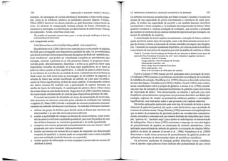 324 INDEXAÇÃO E RESUMOS: TEORIA E PRÂTICA 15, INDEXAÇÃO AUTO/'v1ÁTICA, REDAÇÃO AUTOMÂT1CA DE RESUMOS 325
n
exemplo, de mensagens de correio eletrônico) destinados a telas muito peque·
nas, como as de telefones celulares ou assistentes pessoais digitais. Corston-
Otiver (2001) descreve um desses métodos ao qual denomina compactação de
texto. As técnicas de compactação incluem seleção de fi'ases, eliminação de
caracteres e pontuação, e a substituição por abreviaturas de palavras por extenso
ou expressões. Assim, lima frase como esta:
Tire problem ofGlI/olI/alie slIlIIl/wri::alion poses a varie!)' of IOllgh challenges in both Ni.
IIl1derstalldillg and generatiolJ.
será compactada assim:
PrblmOjAutmfcSllllllezinPssVrf)DjTghChllllgsfnB'''NL UJldrs{udllg&Gllrlll.
Buyukkokten et ai. (2001) descrevem métodos para sumarização de páginas
da Rede para navegação com dispositivos portáteis de mão. Os procedimentos
que desenvolveram incluem parcelamento de páginas da Rede em 'unidades tex~
tuais semânticas', que podem ser visualizadas completa ou parcialmente (por
exemplo, somente a primeira ou as três primeiras linhas). O programa desen~
volvido pode, alternativamente, identificar e exibir a) as palavras-chave mais
importantes extraídas da unidade, b) a frase mais significativa, ou c) tanto as
palavras-chave quanto a frase significativa. A seleção de palavra-chave baseia-
se em número de ocorrências na unidade de texto e estimativas de ocorrência na
Rede como um todo (com base na amostragem de 20 milhões de páginas). A
seleção de frases usa versão modificada do método de Luhn para reconheci-
mento de frases significativas, já descrito neste capítulo. O desempenho relativo
dos vários resumos foi avaliado com a participação de sujeitos humanos em
tarefas de busca de informação. A combinação de palavra-chave e frase~chave
foi a mais eficaz na conclusão da tarefa. Boguraev et ai. (200 I) também trataram
da sumarização miniaturizada de notícias para dispositivos p0l1áteis de mão.
O recente incremento de atividades em torno da sumarização de textos tam-
bém acarretou um interesse renovado pelos métodos de avaliação (ver também
o capitulo 9). Mani (2001) divide a avaliação de resumos preparados automati-
camente em métodos intrínsecos e extrínsecos. Os métodos intrfnsecos incluem:
a. utilizar um grupo de árbitros para decidir quais as frases que merecem ser
selecionadas e as que não merecem (concordância)
b. avaliar a legibilidade do resumo em termos de celtos critérios, como exten-
são da palavra e da frase e qualidade gramatical; para esse fim podem ser usa-
dos árbitros humanos ou corretores gramaticais e de estilo (qualidade)
c. comparar um resumo preparado automaticamente com um resumo' ideal'
preparado por seres humanos (infoJ'l11alividade)
d. avaliar um resumo em termos de se é capaz de responder um determinado
conjunto de questões; o resumo pode ser comparado com o texto completo
para esta avaliação (método baseado em conteúdo)
e. avaliar quanto da informação no texto completo é preservado no resumo (fi-
delidade à/ante).
Os métodos extrínsecos reconhecidos por Mani incluem I) avaliar o resumo em
termos de sua capacidade de prever corretamente a relevância do texto com-
pleto, 2) avaliar sua capacidade de permitir a um analista humano classificar
corretamente o texto completo, e 3) avaliação da compreensão da leitura. Mani
também reconhece o 'sistema avançado de avaliação', que envolve a avaliação
de resumos no contexto de um sistema totalmente operacional (por exemplo, em
termos de satisfação do usuário).
A sumarização de textos implica normalmente a extração de frases, embora
sejam possíveis outros tipos de extração, como a de determinados termos ou ti-
pos de termos, e talvez a colocação de termos extraidos em algum tipo de gaba-
rito. Tomando um exemplo totalmente hipotético, um sistema poderia monitorar
o movimento de executivos de empresas por meio da análise de notícias, e a frase
"João F. Cruzado, Vice-Presidente de Vendas da AOC durante os últimos cinco anos, foi
nomeado Vice~Presidente Executivo da XYZ" seria reduzida à seguinte esh'utm'a:
Executivo: João F. Cruzado
Cargo anterior: Vice-Presidente de Vendas
Empregador anterior: ARC
Novo cargo: Vice-Presidente Executivo
Novo empregador: x'z
Data: 5 de novembro de 19% (data da notfcia)
Cowie e Lehnelt (1996) traçam um útil panorama sobre a extração de texto,
e Grishman (1994) examina os problemas envolvidos na avaliação de resultados
de trabalhos de extração. Shuldberg et aI. (1993) oferecem a descrição minuciosa
de uma abordagem. Onyshkevych (1994) e Hobbs e Israel (1994), entre outros,
tecem considerações sobre o projeto de gabarito. Lawson et aI. (1996) conside-
ram este tipo de extração de dados/preenchimento de gabarito como uma forma
de 'mineração de dados'. Esta denominação, no entanto, é aplicada com mais
fi'eqüência a procedimentos e programas que procuram descobrir nos dados (por
exemplo, registros de vendas ou prontuários médicos) padrões e correlações
significativas, sem instruções sobre o que procurar (ver capítulo anterior).
Há muitas aplicações potenciais para esse tipo de extração de texto e preen-
chimento de gabarito (quadro), das quais a mais óbvia talvez seja a produção de
resumos de notícias atuais. Haug e Beesley (1992) examinam outra aplicação em
que os dados de prontuários de pacientes podem ser reconhecidos automatica~
mente, extraídos e colocados sob um número limitado de cabeçalhos (por exem-
plo, 'queixas de', 'paciente nega') para ajudar os radiologistas na interpretação
de radiografias. Paice e Jones (1993) examinam o emprego de uma abordagem
de preenchimento de quadros na construção de resumos automáticos, Outra
aplicação especializada do método de gabarito é a extração de citações biblio~
gráficas do texto de patelHos (Lawsou et aI., 1996). Humphreys ct aI. (2000)
descrevem o modo como processos de preenchimento de gabarito podem ser
aplicados à extração de determinados dados de periódicos científicos,
Os processos modernos de extração podem identificar textos candidatos
(isto é, aqueles cujas palavras-chave indicam alta probabilidade de que o texto
 