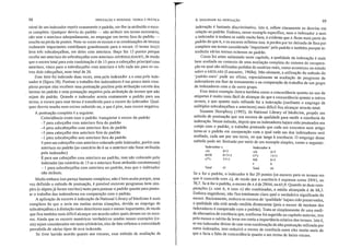 98 INDEXAÇÀO E RESUMOS: TEORIA E PRATICA 6. QUALIDADE DA INDEXAÇÃO
99
vável de um indexador repetir exatamente o padrão, ser-lhe-ia atribuído o esco~
re completo. Qualquer desvio do padrão - não atribuir um termo necessário,
não usar o asterisco adequadamente, ou empregar um termo fora do padrão -
resulta na perda de pontos. Note-se como os termos e as combinações de termos
realmente importantes contribuem grandemente para o escore. O termo BAÇO
leva três subcabeçalhos, um deles com asterisco. Baço faz 15 pontos porque
recebe um asterisco do subcabeçalho com asterisco N'IORMALlDADES, de modo
que o escore total para esta com.binação é de 15 para o cabeçalho principal com
asterisco, cinco para o subcabeçalho com asterisco e três cada um para os ou-
tros dois cabeçalhos, num total de 26.
Esse item foi indexado duas vezes, uma pelo indexador A e llma pelo inde-
xador B (figura 38). Pontuar o trabalho dos indexadores é um pouco mais com-
plexo porque eles recebem uma pontuação positiva pela atribuição correta dos
termos no padrão e uma pontuação negativa pela atribuição de termos que não
sejam do padrão. Quando o indexador acel1a exatamente o padrão para um
termo, o escore para esse termo é transferido para o escore do indexador. Qual-
quer desvio resulta num eSCOre reduzido ou, o que é pior, num escore negativo.
A pontuação completa é a seguinte:
Coincidência exata com o padrão: transportar o escore do padrão
-7 para cabeçalho com asterisco fora do padrão
-4 para subcabeçalho com asterisco fora do padrão
-3 para cabeçalho sem asterisco fora do padrão
-1 para subcabeçalho sem asterisco fora do padrão
4 para um cabeçalho com asterisco colocado pelo indexador, porém sem
asterisco no padrão (ao contrário do 6 se o asterisco não fosse atribuído
pelo indexador)
8 para um cabeçalho com asterisco no padrão, mas não colocado pelo
indexador (ao contrário de 15 se o asterisco fosse atribuído corretamente)
~ 1 para subcabeçalho com asterisco no padrão, mas que o indexador
não atribuiu.
:Muito embora isso pareça bastante complexo, não é bem assim porque, uma
vez definido o nlétódo de pontuação, é possível escrever programas bem sim~
pies (e alguns já foram escritos) tanto para pontuar o padrão quanto para pontu~
ar o trabalho dos indexadores em comparação com o padrão.
A aplicação de escores à indexação da National Library ofMedicine é mais
complexa do que o seria em muitas outras situações, devido ao emprego de
subcabeçalhos e à distinção entre descritores mais e menos il11pol1antes, de modo
que fica também mais difícil alcançar um acordo sobre quais devam ser os esco-
res. Ainda que os escores numéricos verdadeiros usados nesses exemplos (re-
ais) sejam considerados um tanto arbitrários, eles de fato refletem a enormidade
percebida de vários tipos de erro indexado.
Se tiver· havido acordo quanto aos escores, esse método de avaliação da
indexação é bastante discriminativo. Isto é, reflete claramente os desvios em
relação ao padrão. Embora,.nesse exemplo específico, nem o indexador A nem
o indexador B tenham se saído muito bem, é evidente que A ficou mais peIto do
padrão do que B, e os escores refletem isso. Bperdeu por ter deixado de fora por
completo um termo considerado 'impOltante' pelo padrão e também porque in-
troduziu vários termos externos ao padrão.
Como foi antes salientado neste capítulo, a qualidade da indexação é mais
bem avaliada no contexto de uma avaliação completa do sistema de recupera-
ção no qual são utilizados pedidos de usuários reais, como aconteceu no estudo
sobre o ~IEDLARS (Lancaster, 1968a). Não obstante, a utilização do método do
'padrão~ouro' pode ser eficaz, especialmente na avaliação do progresso de
indexadores em fase de treinamento e na comparação do trabalho de um orupo
de indexadores com o de outro grupo. b
Esse único exemplo ilustra também como a concordância quanto ao uso de
etiquetas é muito mais fácil de alcançar do que a concordância quanto a outros
tel~I11?S, e que quanto mais refinada for a indexação (mediante o emprego de
multIplos subcabeçalhos e asteriscos) mais difícil fica alcançar acordo total.
Susanne Humphrey (1995), da National Libral)' of Medicine, propôs um
método de pontuação que lisa escores de qualidade para medir a coerência da
inde~ação. Nesse método, depois que os indexadores hajam sido pontuados em
cotejo com o padrão, o trabalho pontuado que cada um executou num mtigo
torna-se o padrão em comparação com o qual cada lIm dos indexadores será
avaliado, cada um por seu turno, no que tange à coerência. O emprego desse
método pode ser ilustrado por meio de um exemplo simples, como o seguinte:
IlHlcxador.- Indexaf.lor B
Ala 6+3 Ala 6+3
s/c/d 6+3+3 cl*c 15+5
cl*c 15+5 D/d 6+3
E 6
Total 41 Total 44
Se A for o padrão, o indexador B faz 29 pontos (os escores para os termos em
que B concorda com A), de modo que a coerência é expressa como 29/41, ou
70,7. Se B foro padrão, o escore de A é de 29/44, ou 65,9. Quando as duas com-
parações (A com B, B com A) são combinadas, a média alcançada é de 68,3.
Embom engenhoso, não fica totalmente claro qual o verdadeiro sionificado do. o
escore: BaSIcamente, embora os escores de 'qualidade' hajam sido preservados,
a qualidade não está sendo medida diretamente (pois o escore de nenhum dos
indexadores é comparado C~Hll o padrão). Trata-se simplesmente de uma medi-
da alternativa de coerência que, conforme foi sugerido no capítulo anterior, tem
pelo menos o mérito de levar em conta a importância relativa dos termos. Isto é,
se UI11 ~ndexador deixar de lIsar uma combinação de alta pontuação utilizada por
outro Indexador, isso reduzirá o escore de coerência entre eles muito mais do
que o faria a falta de concordância quanto a um termo de baixo escore.
 