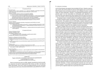132 INDEXAÇÃO E RESUI·{OS: TEORIA E PRÂTICA 8. A REDAÇÃO DO RESUMO 133
o Conteúdo dos Resumos
t:II/11I1.:iadllx gere/i.' .
Empreh'ue conceitos e lenHOS 'illlportantes' (]l. ex., aqueles que melhorarão a recuperaçno em le:to livre;
aqueles sobre os quais o documento contem baslnl1le infonnaçào: ou pala'T<ls-chave).
li:rlll/}." de illl!exaço{)
Coordene os conceitos usados nos resumos com os descritores illribuídos.
a) Inclua nos resumos conceitos que sej<liTI idênticos aos descritores.
b) Inclua llOS resumoS conceitos que complementem os descritores (p. ex., tennos relevantes que fhltcm
na indexação com descrilores e nos títulos, tellHOS mais específicos do que os descritores, ou delenlli-
nado tipo de lermo imp0l1ante para a ;irea de assunto, como nomes geográficos).
c) Inclua nos resumos conceitos que complernentem ou sejam idênticos aos descritores.
Contdbua parti melhorar a indexaç<'io indepenuentemente da linguagem de indexaç<'io utilizada
UI/UI" de wnfc:rêlld(J
Obedeça a uma lista de elementos retncionados;i recuperação que ser<'io incluidos nos resumos.
Fonllas de listas de conferência:
a) Categorias que serao incluídas nos resulllos (p. ex_, materiais. propriedades e processos) e as condi-
ções que detenninnn'io sua inc1us<'io (p. ex., somente qunndo forem rmalisadas detidnmenle, ou sem-
pre que forellll11encionadas).
b) Diretdzes especificas e detelmiíladas (p. ex., 'sempre que tmtar de um novo produto, mencione o
nome da empresa').
A Linguagem dos Resumos
Emprego dulin!!."(Jgcm do aulor
Empregue a lingu<Igem do <Iulor.
Não empreb'l.le n linguagem do aulor.
n) Empregue termos correntes e detenninados, especificas dn <irea tem<Ítica.
Empregue tanto a linguagem do autor quanto sinônimos.
Rd(J~úlJ WIJI (/ lillglw!!.cm de illdcxa~'I7o 1I1i1i~(Jdv
Coordene os tennos nos resUlllos com os descritores.
Complemente os descritores com tennos nos resumos (p. ex., empregue sinônimos ou termos mais especifi-
cas).
Empregue termos específicos e de uso reconhecido para categorias determinadas (tais como materiais, proces-
sos e produtos).
Prálicas IJ cl'iwr
Nao empregue a negativa (p. ex.• use doente ao invés de que 1Ic111 go;:u -,miJe).
Ndo IIXC lermo." ellljiJfllw de Ihla IfllC lellhUIIIII(/ úllima pallll'l"ll elll 1.'1111/11I11 1."IIIl/O .I·ejilsse 1111I0 xérie (Iai.
1.'011I0 'peCfIlCIII}.,·. lIIédio.l· e I:l"wldes p(Jí.l-e.l"~.
FllrJllV.l" JI/I' pa/lll'ra.,
Adote as proticas lio!:,'l1ísticas locais (p. ex.• mude a ortob'Tafia nOl1e·americana quando se tratar de bases de
dados inglesas). . .
Expresse sempre ponnenorizadamente os t~nos de certas categorias (p. ex., processos.mat~nals. produtos).
Quando um ten110 e um descritor forem ib'l.lais, registre o tenno lia fonua ndottlda pelo deSCrltoL
Expresse os tenllOS tanto em sua fonna abrevinda quanto em sua fOlllla por extenSo.
FIGURA 52
Regras, destinadas a resumidores, concernentes às características de
recuperabilidade dos resumos
Reproduzidas de Fidel (1986) com perllli>5~o de Emerald
Pode-se perguntar por que, em 2003, alguém consultaria serviços secundá-
rios impressos ao invés de regularmente fazer buscas em linha nas bases de
dados apropriadas. Este seria o modo de atuação preferido de uma instituição
cujos interesses estivessem claramente delimitados e que pudessem ser expres-
sos de forma bastante abrangente numa estratégia de busca. Algumas organiza-
ções, porém, têm tal diversidade de interesses heterogêneos que se torna muito
difícil localizar itens de interesse potencial, salvo mediante consulta a amplas
seções de fontes publicadas. Ademais, a serendipidade desempenha aqui im-
portante papel: um bom especialista em informação pode identificar itens
relevantes para uma empresa que talvez estejam fora de seu perfil de interesse,
como) por exemplo, uma no:ra aplicação potencial para um produto da empresa.
De qualquer modo, o boletim interno será compilado mediante a análise tan-
to de fontes primárias quanto secundárias, estas complementando a cobertura
das anteriores. Num grande centro de informação) a equipe responsável pela
análise da literatura incluiria algumas pessoas que teriam como tarefa principal
o exame de materiais estrangeiros, a redação de resumos 110 vernáculo e a reali-
zação de traduções integrais de itens julgados bastante importantes.
Quanto à redação mesma dos resumos, as pessoas incumbidas disso econo-
mizarão muito tempo ao fazerem marcações no texto do próprio documento) a
fim de que a entrada de dados seja feita diretamente da publicação. Em alguns
casos será possível utilizar diretamente ás resumos de autor, ou necessitarão de
alguma alteração, como cortes ou acréscimos. Em outros casos) pode-se elabo-
rar Ulll 'resumo' perfeitamente satisfatório extraindo-se porções do texto, tal-
vez da parte correspondente às conclusões ou resultados. Naturalmente, sem-
pre haverá alguns itens que exigirão a redação de resumos originai~, seja porque
não exista um resumo satistàt6rio) seja porque o processo de elaboração do
extrato é inadequado, ou porque algum aspecto de grande interesse para a
empresa, porém de interesse secundário para o autor, precisa ser ressaltado.
Os resumos preparados para uso interno podem ser disseminados de vários
modos. Destes, o mais comum é um boletim duplicado mecanicamente e que
seja editado com regularidade. Tendo em vista que o mesmo pode ser con-
siderado como um instrumento de informação da maior importância para a
empresa, deveria, se possível, ser editado semanalmente. Os resumos seriam
organizados em seções que permaneceriam mais ou menos constantes, ao longo
das semanas) de modo a facilitar a consulta. Seria incluído um sumário analí-
tico, com indicação de seções e subseções. Un] boletin] desse tipo pode conter
de 80 a 150 resumos. A cada reSllmo é atribuído um número exclusivo para fins
de identificação e ordenação. Deve haver um formulário apenso ao boletim
para que seus destinatários encaminhem pedidos dos documentos resumidos.
O boletim de resumos será distribuído para os nomes constantes de uma lista
de destinatários. Para certos nomes-chave da organização, O centro de informaR
çào poderá fazer algo mais, afixando um memorando à capa do boletim, que
chamará a atenção de cada llma dessas pessoas para itens que talvez sejam espe-
cialmente relevantes. A forma convencional de expressar isso seria mais ou
menos a seguinte: 'Se seu tempo só for suficiente para examinar poucos itens, é
provável que os seguintes sejam de seu pmticular interesse.'
 
