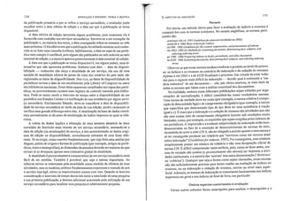 da publicação primária a que se refere o serviço secundário, o avaliador pode
escolher entre a data efetiva de edição e a data em que a publicação se torna
disponivel.
A data efetiva da edição apresenta alguns problemas, pois raramente ela é
fornecida com exatidão nos serviços secundários. Recorre-se a um exemplar da
publicação c, na maioria dos casos, a data consignada refere·se somente ao mês
mais próximo. O dia efetivo em que a publicação foi editada somente será conhe-
cido se se fizer uma consulta à editora. Infelizmente, a data na capa de um perió-
dico nem sempre é confiável, pois alguns são publicados no mês anterior ao mês
nominal de edição, e a maioria aparece posteriormente à data nominal de edição.
A data em que a publ icação se torna disponível é, em alguns países, uma al-
ternativa que não apresenta problemas. Embora essa data - data de disponi-
bilidade - realmente não meça a atualidade de um serviço, ela nos dá uma
medida da atualidade efetiva do ponto de vista dos usuários do país onde são
registradas as datas de disponibilidade. Nos EUA, as datas de disponibilidade de
periódicos seriam a data de seu recebimento pela Library ofCongress ou outra
das bibliotecas nacionais. Essas datas aparecem carimbadas nas capas dos perió-
dicos, ou provavelmente existam num registro de controle mantido pela biblio-
teca. Pode-se assim medir o intervalo de tempo entre a disponibilidade de um
periódico nos Estados Unidos e a notificação de sua existência por algum servi-
ço secundário. Estritamente falando, deve-se considerar a data de disponibili-
dade do serviço secundário ao invés da data de sua edição, porém raramente se
verifica uma grande diferença entre elas. A atualização da base de dados eletrô-
nica normalmente se dá antes da atualização do índice impresso ao qual se rela-
ciona.
A coleta de dados implica a obtenção de uma amostra aleatória de itens
extraídos do fascículo mais recente de um serviço secundário, anotando-se a
data de edição (ou atualização) do serviço, a isto acrescentando os dados origi-
nais de edição ou disponibilidade, normalmente retirados de uma fonte dife-
rente. Se se exigir, como convém freqUentemente, que seja feita uma análise por
línguas, países de origem e formas de publicação (por exemplo, artigos de perió-
dicos, tesese monografias), as dimensões da amostra deverãoser maiores do que
seriam se se desejasse apenas uma estimativa global da atualidade.
A atualidade é provavelmente a caracteristica de um serviço secundário mais
fácil- de ser medida. Também é provávei que seja a menos importante. As
editoras talvez se interessem pela atualidade como medida da eficácia de suas
atividades, mas os usuários, embora freqUentemente expressem a vontade de que
o serviço seja ágil, talvez se impressionem menos com isso. Quando se leva em
consideração o intervalo de tempo decorrido entre a conclusão de uma pesquisa
e sua primeira publicação, a demora adicional acarretada pela utilização de um
serviço secundário para localizar essa pesquisa é relativamente pequena. Outros aspectos concernentes à avaliação
Vários outros métodos foram empregados para analisar o desempenho e o
Normas
Em teoria, um método óbvio para fazer a avaliação de índices e resumos .é
compará-los com as normas existentes. No mundo anglófono, as normas perti-
nentes são:
ANSIINISO z39.14-1997 Guidelinesfor abstracls (reeditada em 2002)
ANSl/z39.4-1984 Basic áileriafor indexes .
ISO 999 : 1996 Guidelinesfor lhe contenl, orgallizalion, muIpresenlatioll ofl.ndexes
ISO 5963~t 985 (E) Melhodsfor examillillg docl/1IIenls. determil/ing t!leir subjeCIS, an~1
selecling indexillg lerms
BS 3700: 1988 Preparillg indexes to books. periodicals, and other dOClIl1/ell~s. .
as 6529: 1984 Examilling doclIlllellfs, delermining Iheil' subjects, andselecll11g IlIdexmg
lel'lJIs
Observe-se que essas normas tendem a enfocar o produto ao invés do proces-
so: os índices e os resumOS ao contrário da indexação e da redação de resumos.
Apenas a ISO 5963 e a BS 6529 focalizam o processo. Em vÍliude de estar v?lta-
das para o aspecto mais diflcil da indexação - decldll' qual é realme?t~ a .ma-
téria indexável' de um documento - são, por vános motiVOS, as mms utels de
todas as normas que lidam com a análise conceitual dos docume~tos.
Na realidade embora essas diferentes publicações sejam edItadas por orga-
nizações de nor~nalização, é difícil considerá-las como verdade~ras,normas.
Uma norma de verdade deve ser exata (por exemplo, a norma relativa a compo-
sição de determinada liga) e de cumprimento obrigatório (por e~el:1pl.o,a norma
que especifica que determinado tipo de aço deve ter um~ reslStenCIa à traç~o
igual ax). Éclaro que a indexação e a redação de resumos sao atlvlda~:sque n~o
são nem exatas nem de cumprimento obrigatório (exceto sob condlço~s mUlto
limitadas, como, por exemplo, os requisitos que sejam exigidos pelos edItores de
um periódico). A imprecisão e a evidente subjetividade da indexação estão bem-
demonstradas no fato de a comissão de desenvolvimento de normas da NISO,
incumbida de rever a ANSI z39 A, não ter chegado a acordo quanto a uma norma e
só ter conseguido produzir um relatório que uservissse como um recurso atu~l
sobre indexação" (Guidelinesfor indexes, 1997). Porconsegu~nte,e~se rel~tórlo
simplesmente possui um número de relató~'io e nã~ uma deslgn~çao ofiCiai d~
norma z39. É difícil compreender tanta sutileza, pOIS, como se dIsse antes, ~Ol.~
mas de verdade não podem (e provavelmente não devem) s~r in~po~ta~ a ~t1VI~
dades intelectuais, e a maioria das <normas' tem outra denoplll18çao ( dlfetnzes
ou 'critérios'). Qualquer que seja a forma como sejam cham.adas, ess~s I~onnas
não são suficientemente precisas para serem usadas na avalIação de mdlces ou
resumos, Oll na indexação e redação de resumos, exceto no nível mais.sl1~er­
fidal. Ademais, as normas de indexação se concentram basicamente nos lIldICes
impressos em geral e nos índices de final de livro, em particular.
155
9. ASPECTOS DA AVALIAÇÃOINDEXAÇÃO E RESUMOS: TEORIA E PRÁTICA154
 