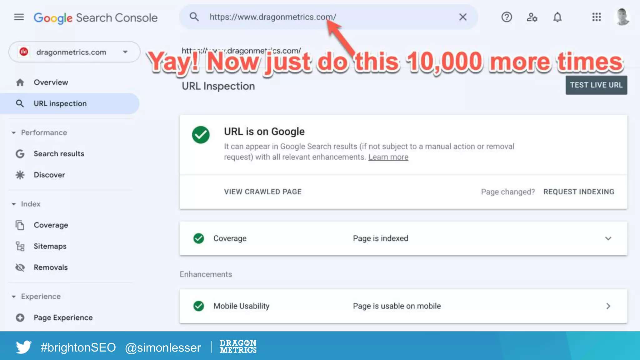 #brightonSEO @simonlesser
 
