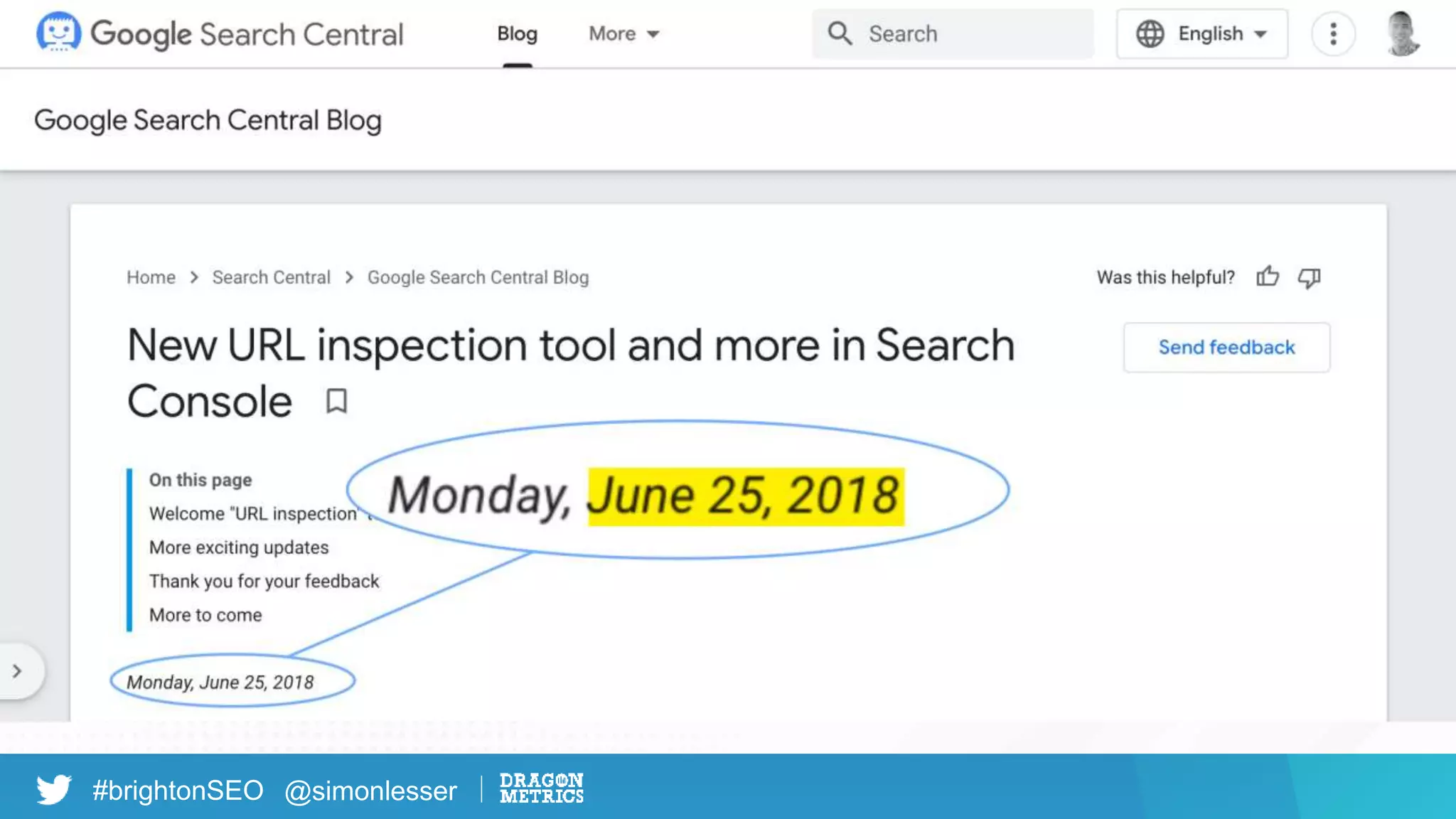 #brightonSEO @simonlesser
 
