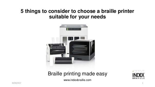 5 things to choose a braille printer suitable for you braille printers print embossed output in braille format on paper