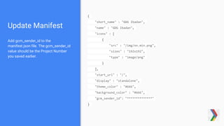 IndexedDB and Push Notifications in Progressive Web Apps | PPTX