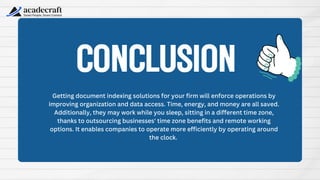 Indexing And Abstracting Service Provider - Acadecraft | PDF