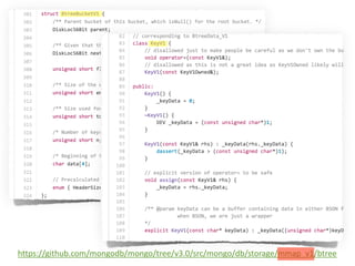 https://github.com/mongodb/mongo/tree/v3.0/src/mongo/db/storage/mmap_v1/btree
 