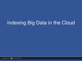 Indexing Big Data in the Cloud
 