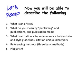 Indexing of biomedical literature | PPTX