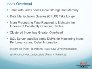 SQL Server Index and Partition Strategy | PPT